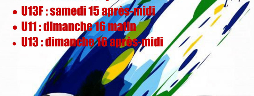 5ème tournoi futsal jeunes 15-16 février 2020 organisé par l'US Les Fins