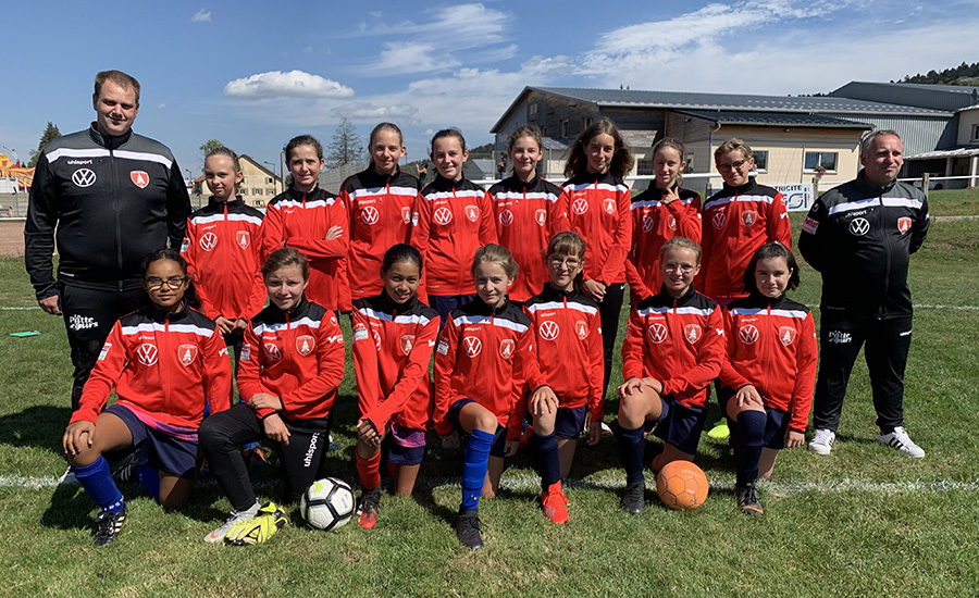 US Les Fins - U13F - saison 2020-2021