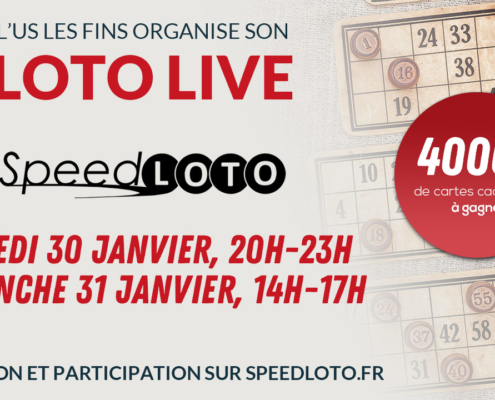Jouez au loto depuis chez vous samedi 30 et dimanche 31 janvier 2021