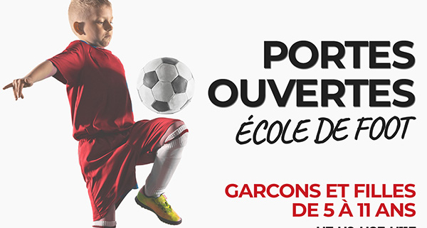 Portes Ouvertes école de foot US LES FINS samedi 4 septembre