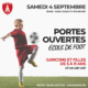 Portes Ouvertes école de foot US LES FINS samedi 4 septembre