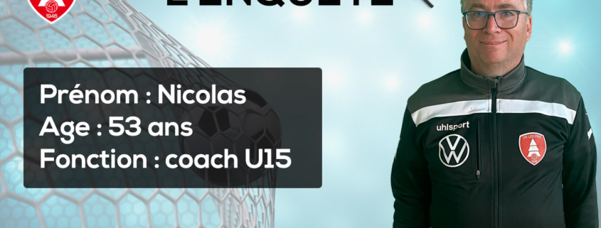 Nicolas, coach U15