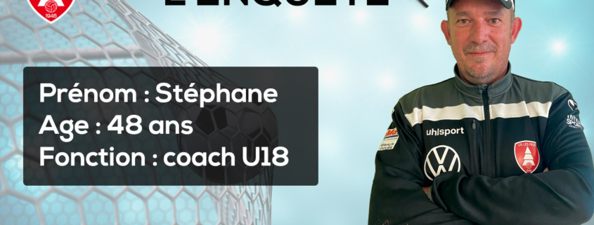Stéphane, coach U18