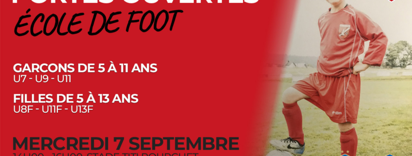 Portes ouvertes école de football US Les Fins mercredi 7 septembre 2022